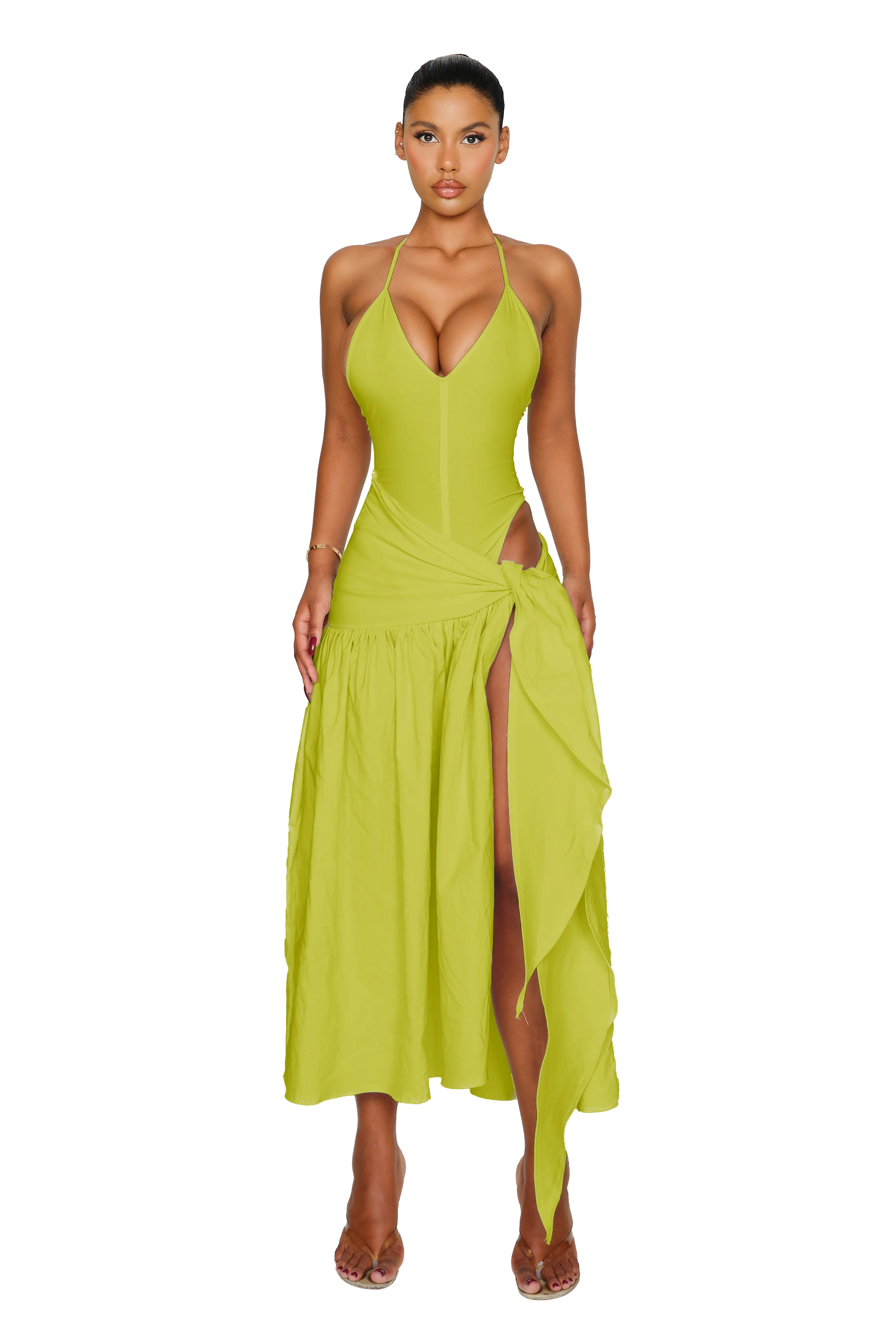 Atacama Dress - Fresh Lime