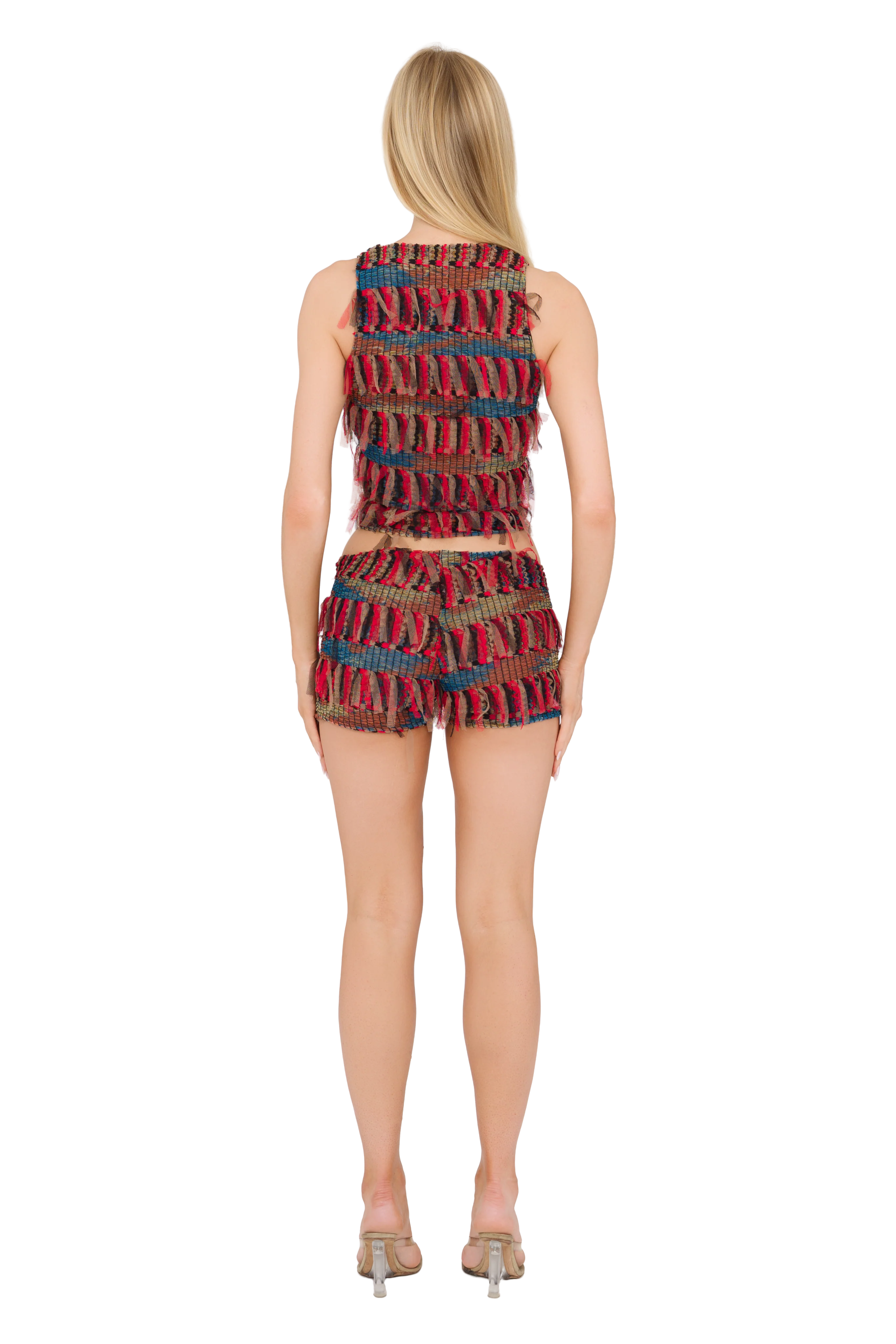 Nira Mini Shorts - Red Tape - Image 3