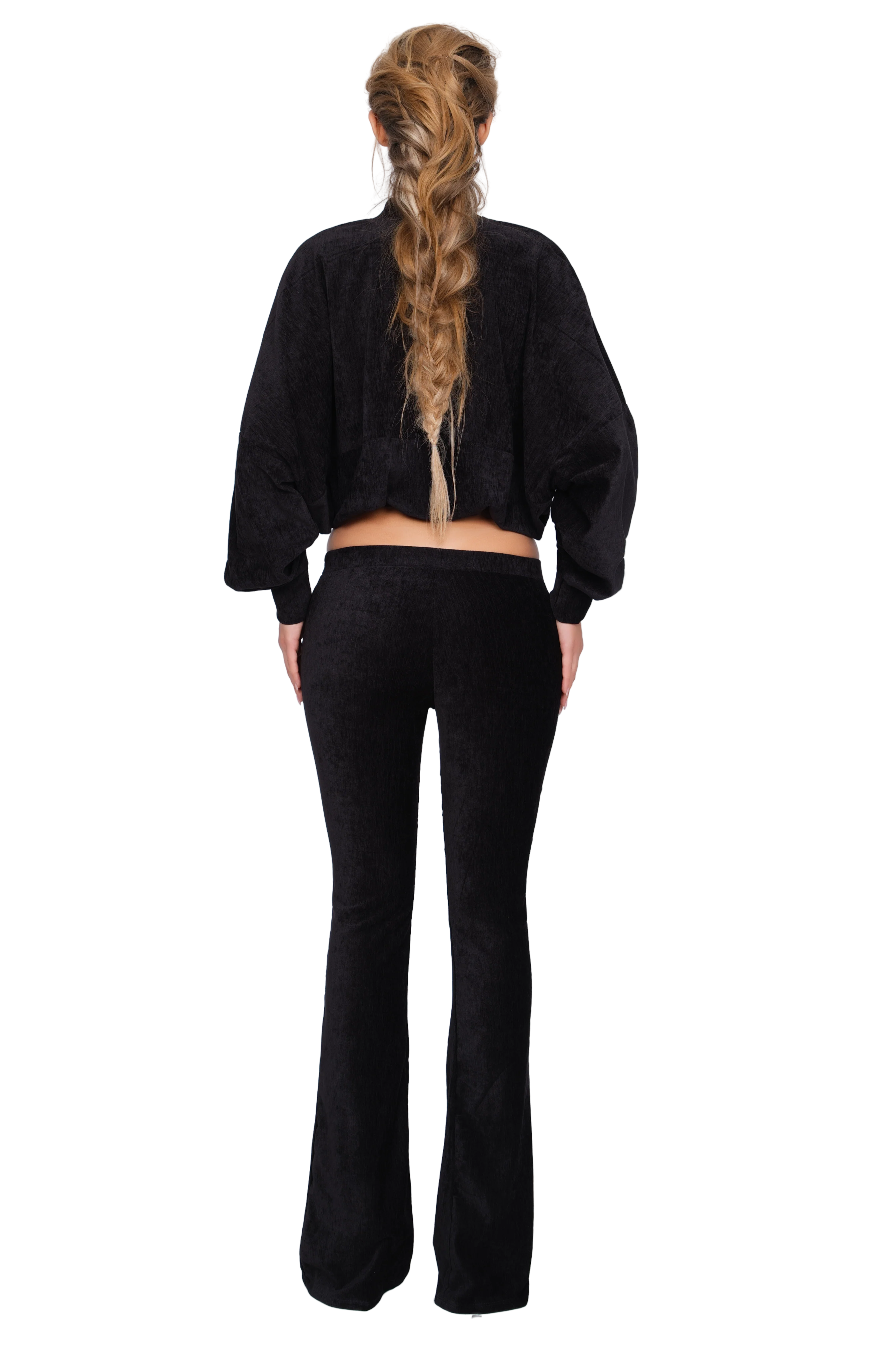 Palla Bianca Bomber Jacket - Obsidian Plush - Image 3