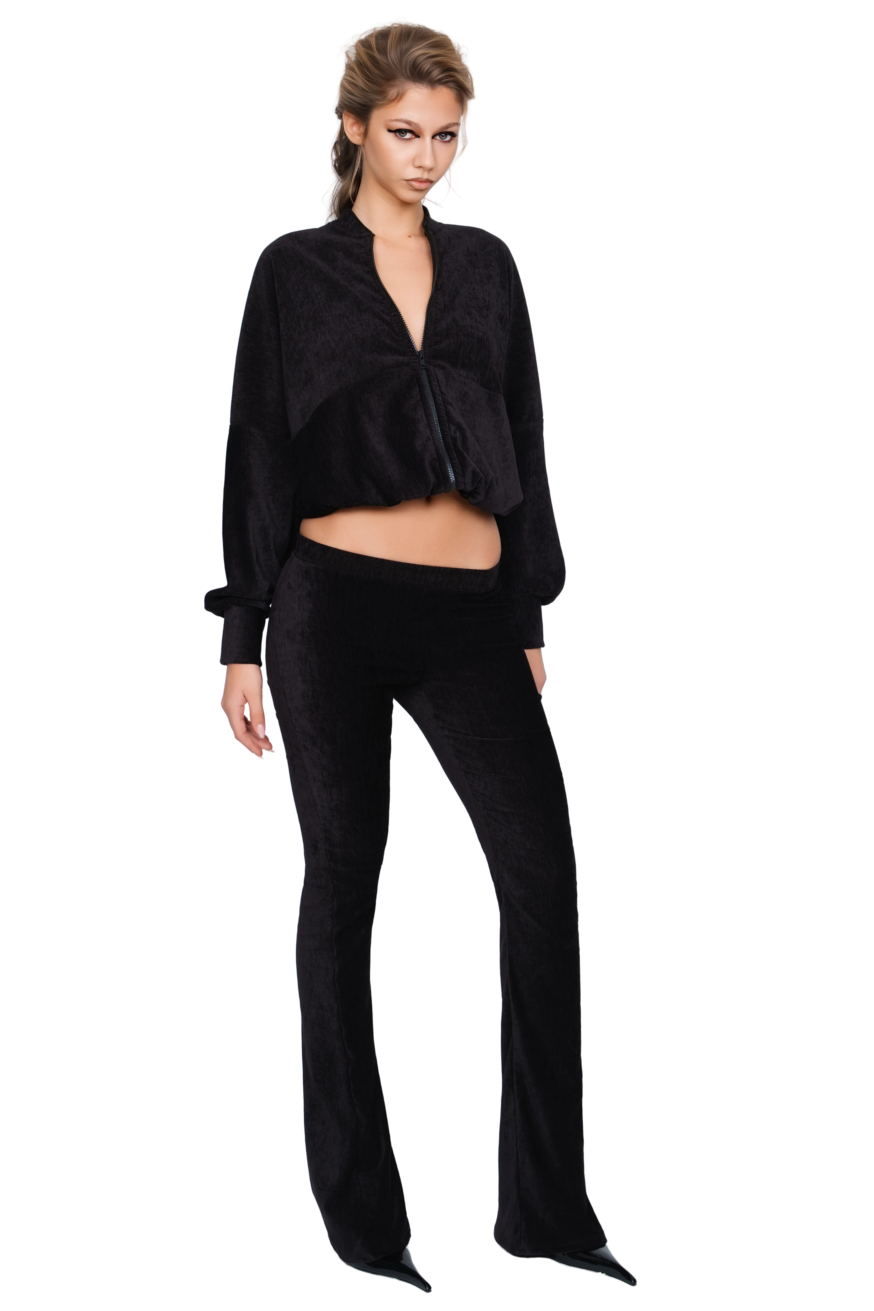 Palla Bianca Trouser - Obsidian Plush - Image 5