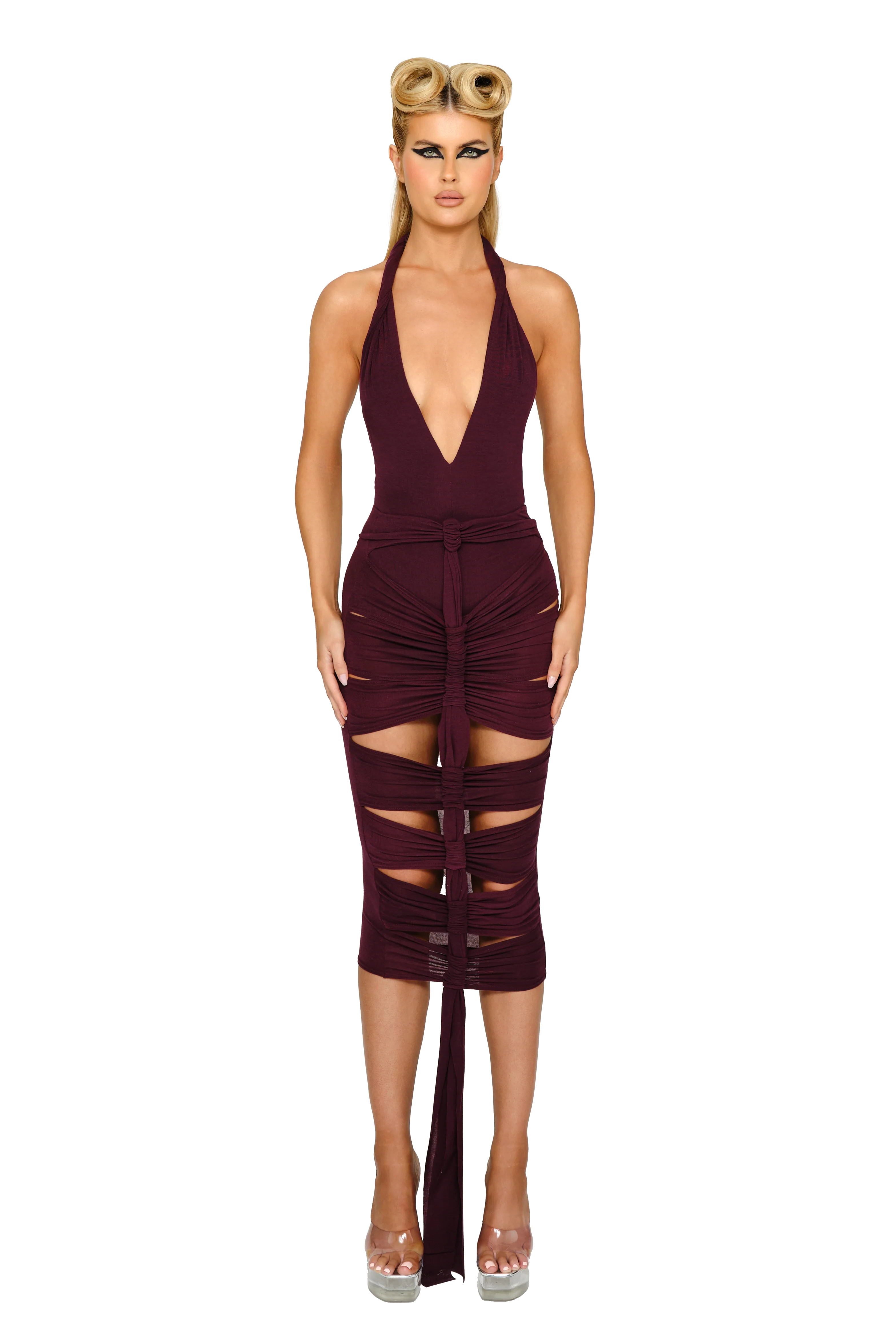 Raki Skirt - Malbec