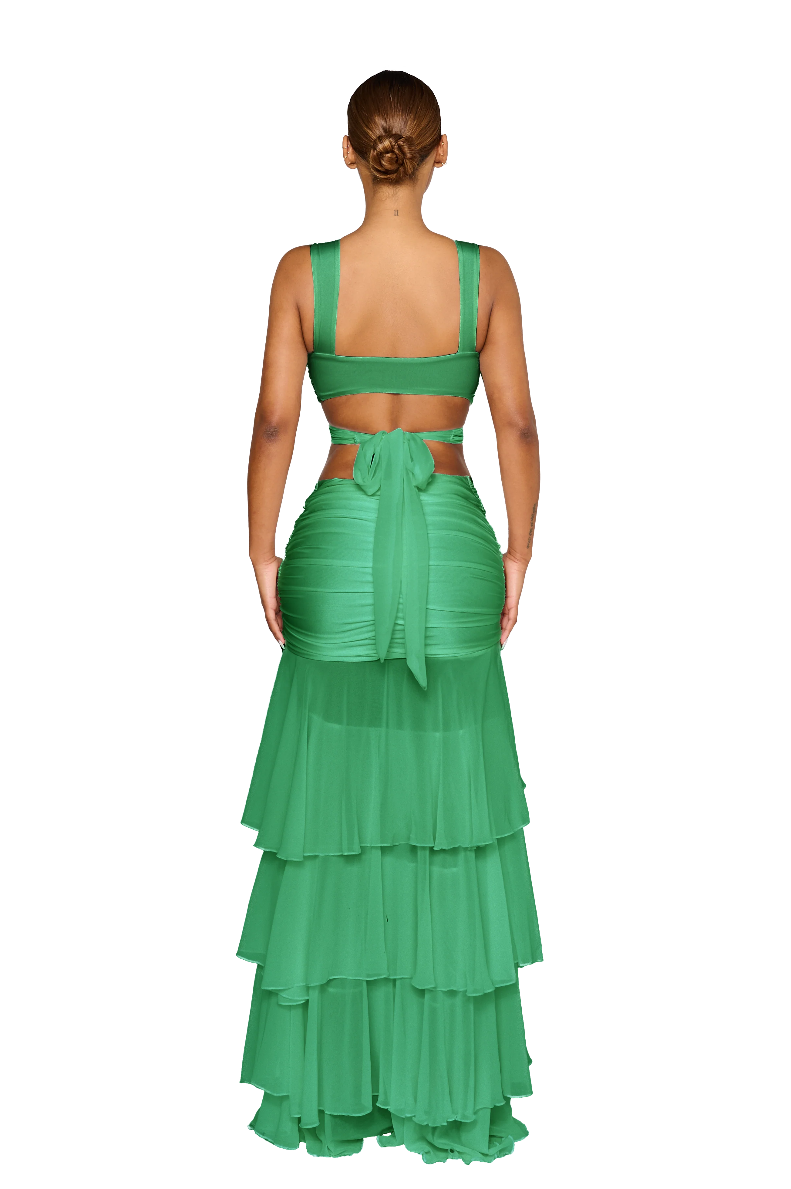 Sani Skirt - Monstera - Image 3