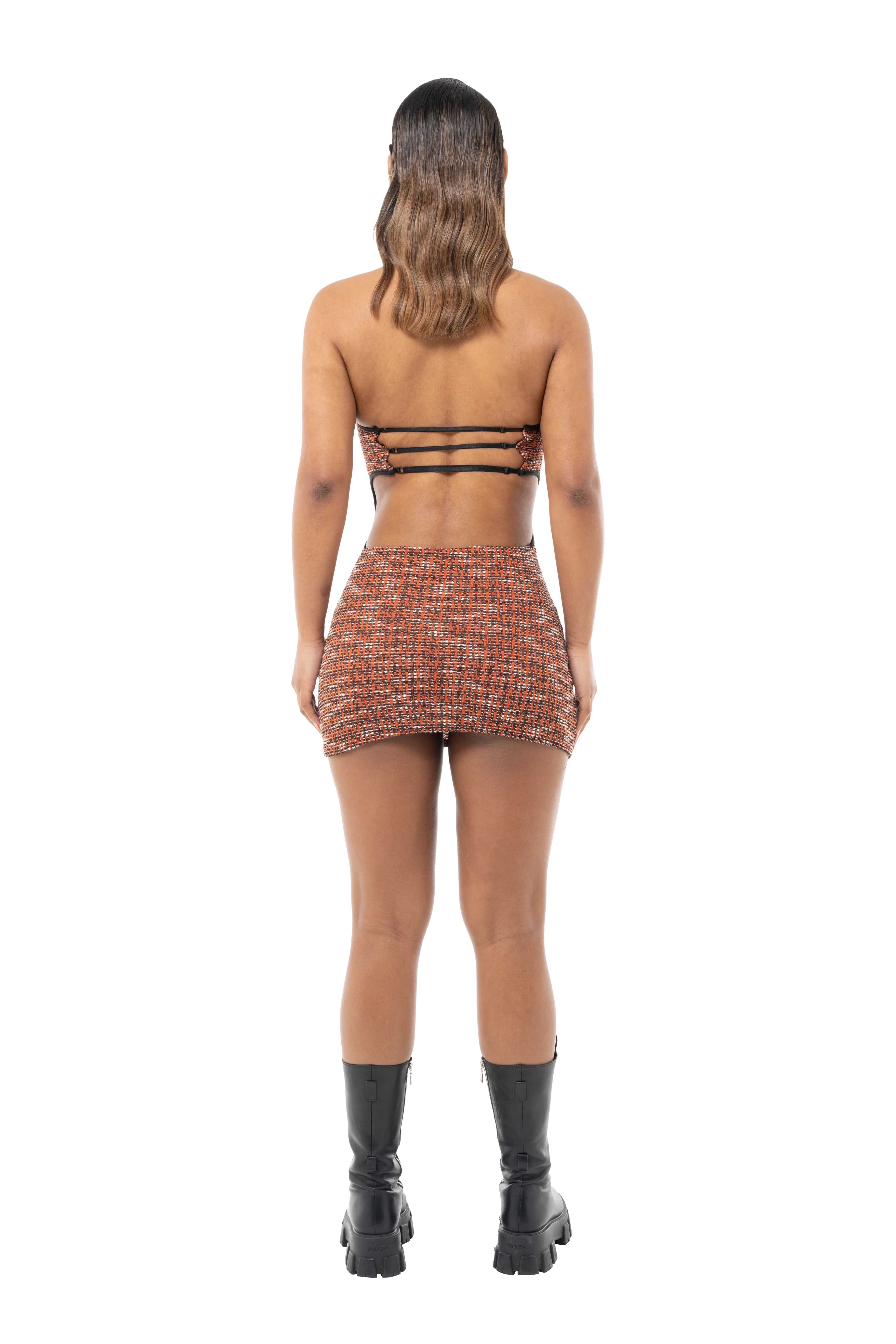 Backless Mini Dress - Image 3