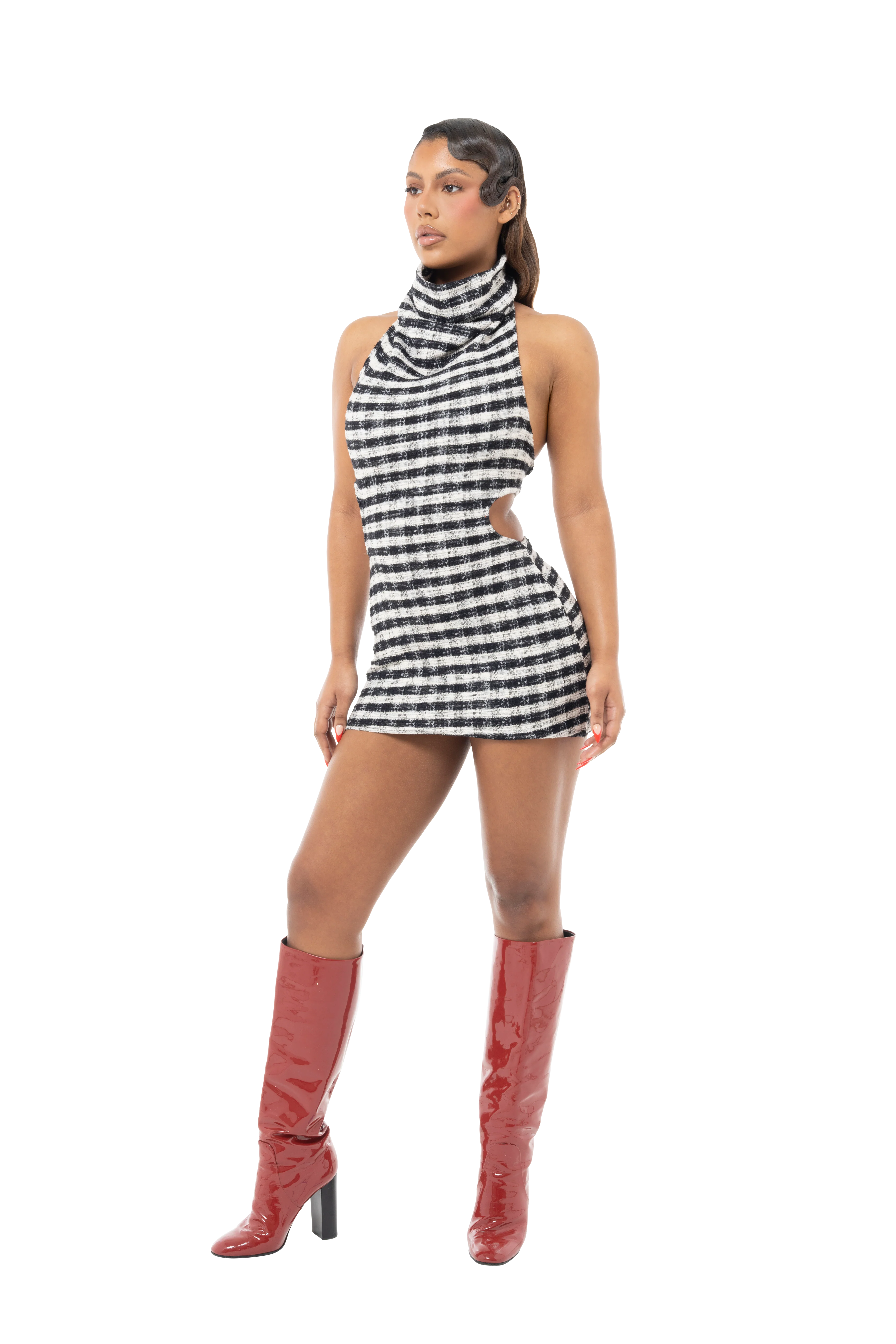 Backless Mini Dress - Image 8
