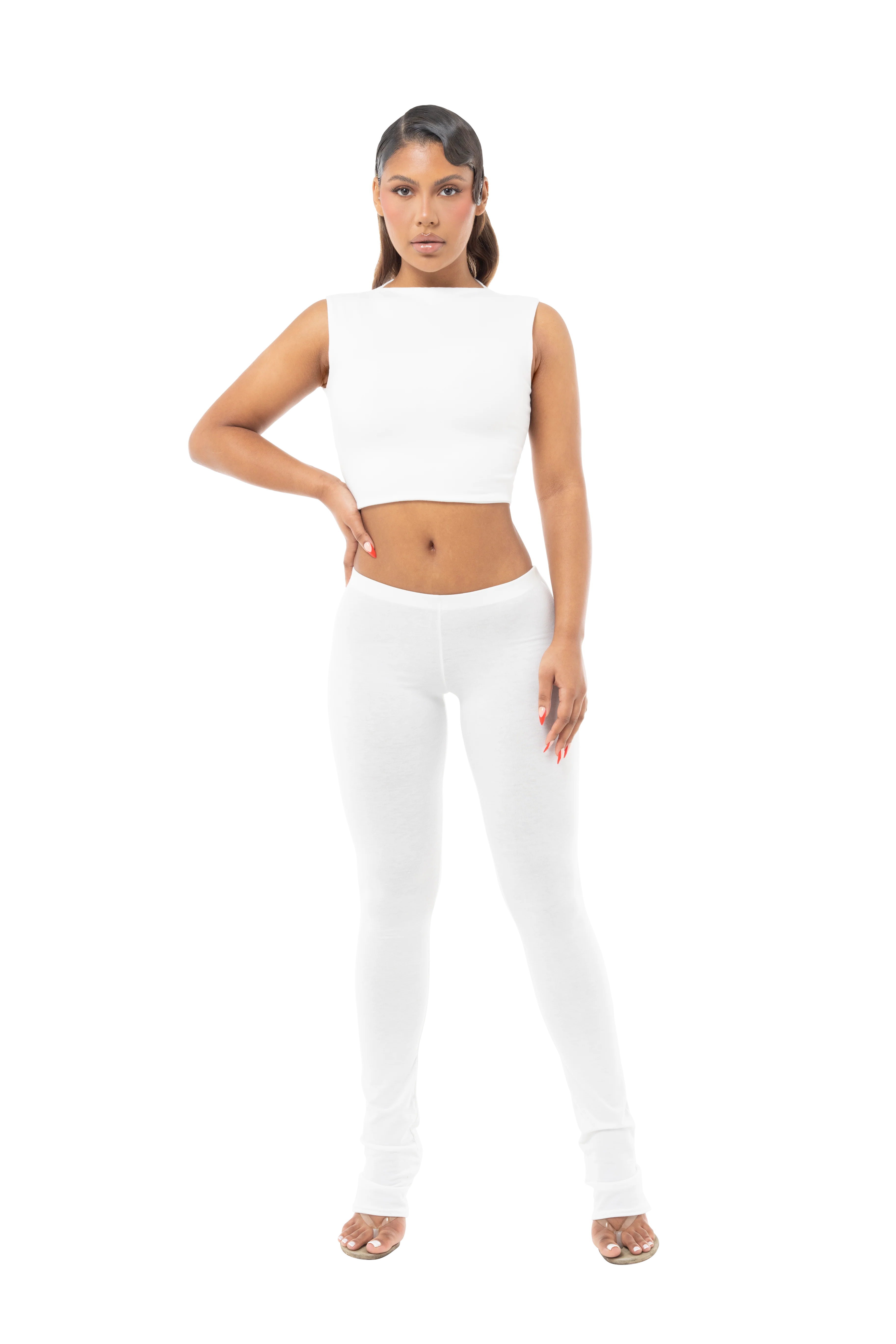 Basic Sleeveless Crop - Image 8