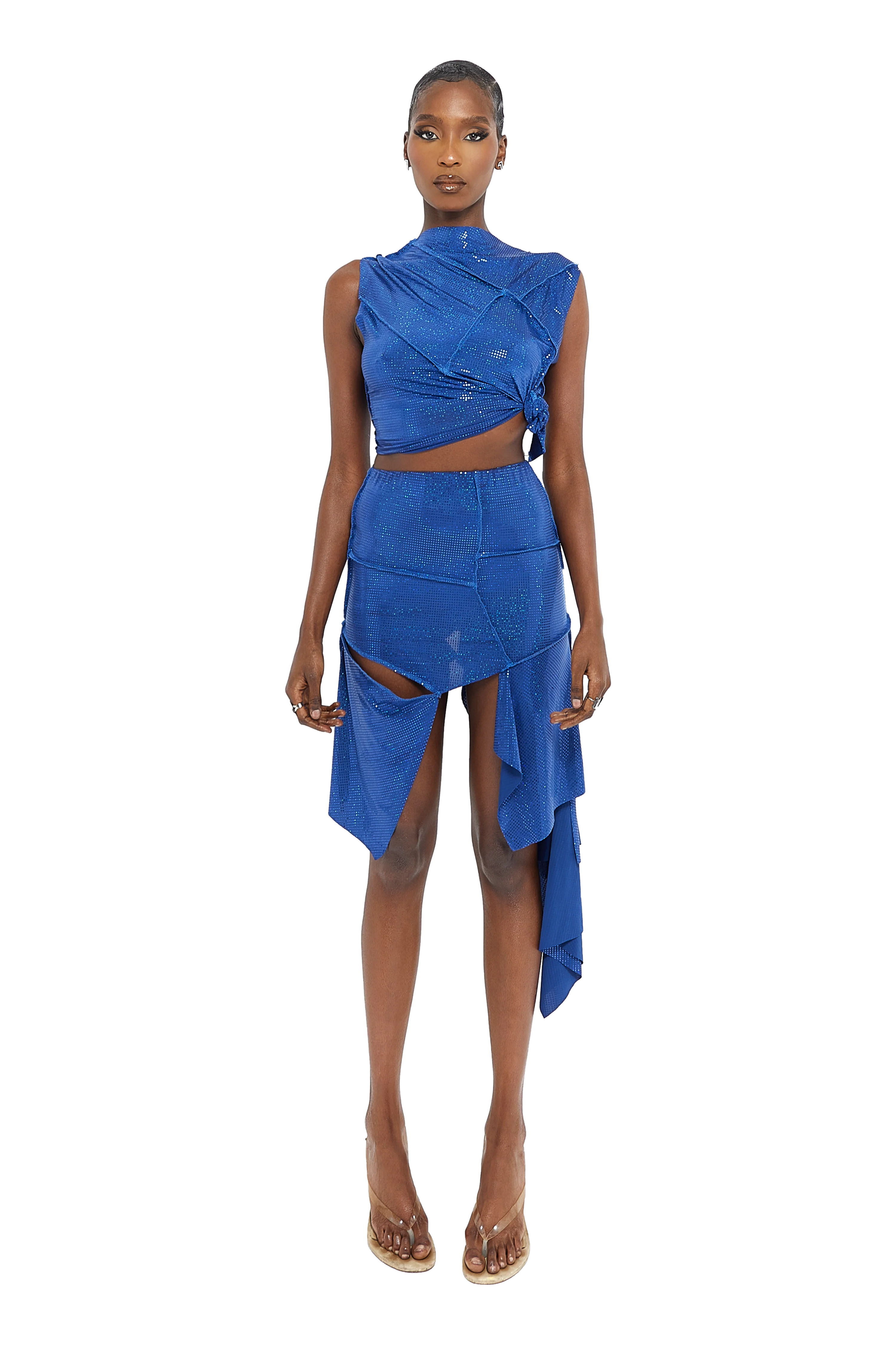 UPSALA Skirt - Beetle Blue